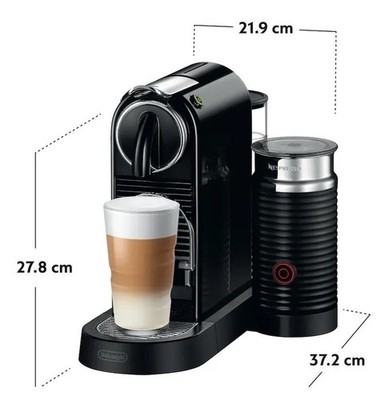 Nespresso Citiz&Milk, Kaffeemaschine, schwarz