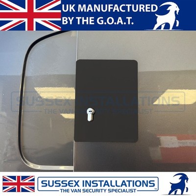 Für Vauxhall (Opel) Vivaro (ab 2019) Seitentür Deadlock Schild rechts Schwarz