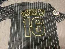  SZ S Ohtani 16 Japan Baseball Jersey Pinstripe 