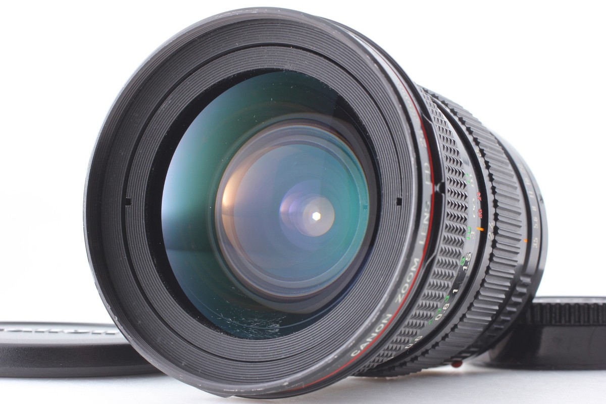 ❁動作良好❁Canon NEW FD 24-35mm F3.5 L キャノン Canon New FD NFD 24-35mm F/3.5 L MF Zoom Wide Angle Lens