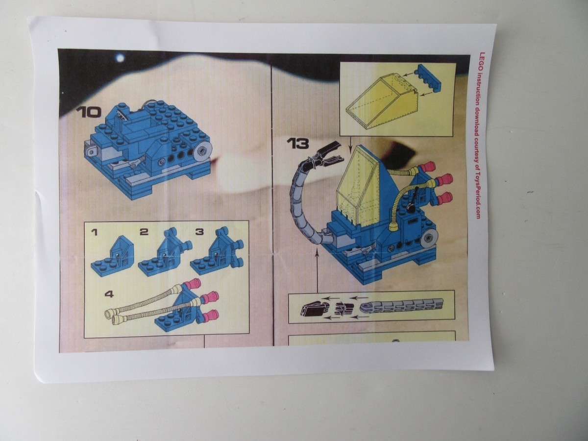 LEGO Vintage 6882 Space Walking Astro Grappler with Instructions