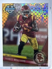 2023 Bowman University Chrome - Mario Williams #184 X-Fractor (RC)
