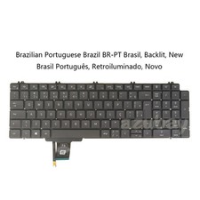 Teclado Portugu s BR For DELL Precision 7550 7560 7750 7760 0HYJHV HYJHV Backlit