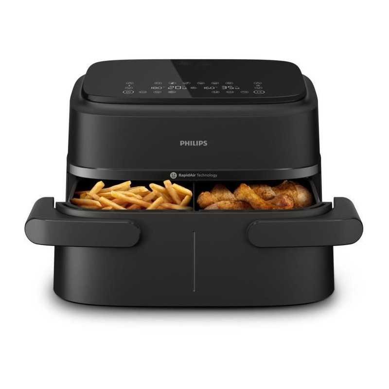 Friteuse sans huile Philips Airfryer XXL NA351/00 double bac 7,1L noir