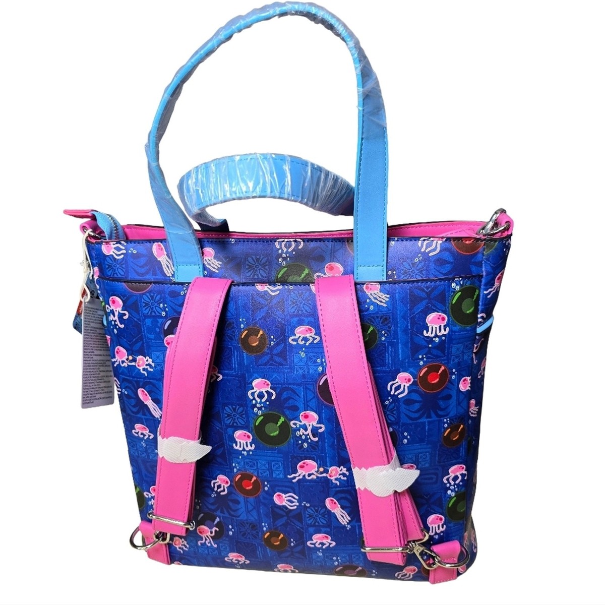 BAM Exclusive Loungefly SpongeBob Jelly Dance Tote Backpack NWT