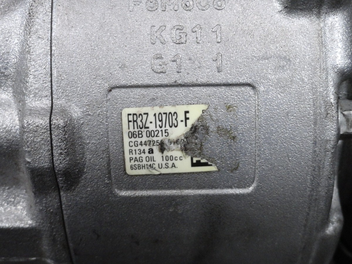 AC Compressor Fits Ford Mustang EcoBoost 2.3L 2015 FR3Z-19703-F | eBay