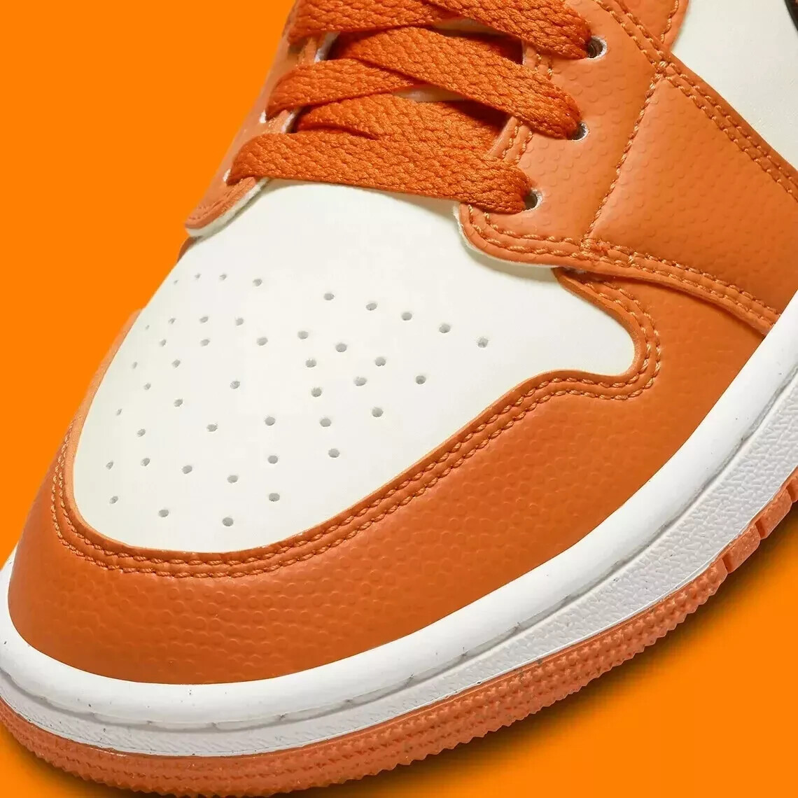Nike Air Jordan 1 Mid SE Shoes Coconut Sport Spice DV1302