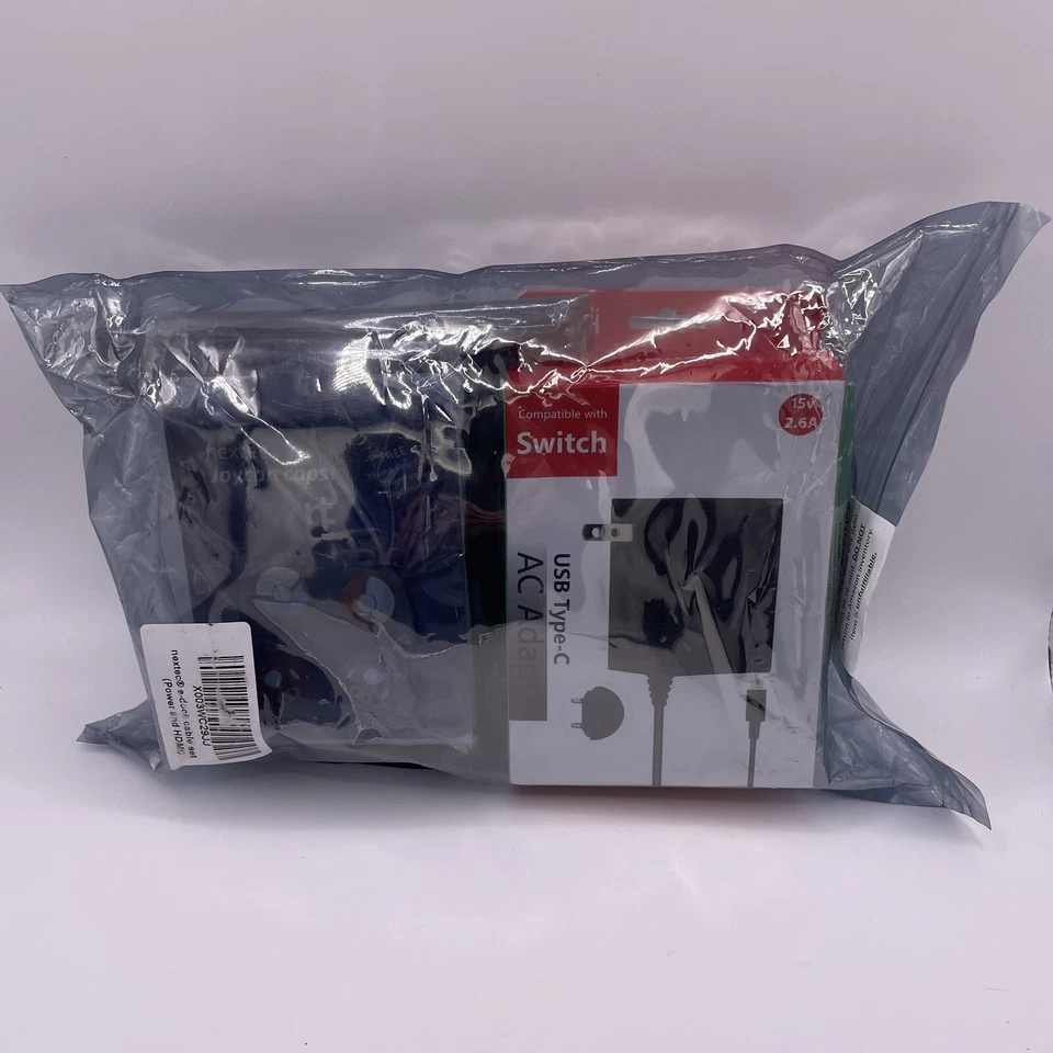 Nextec Dock For Nintendo Switch With HDMI Cable AC Power Adapter And Joycon Caps - Image 3 of 4