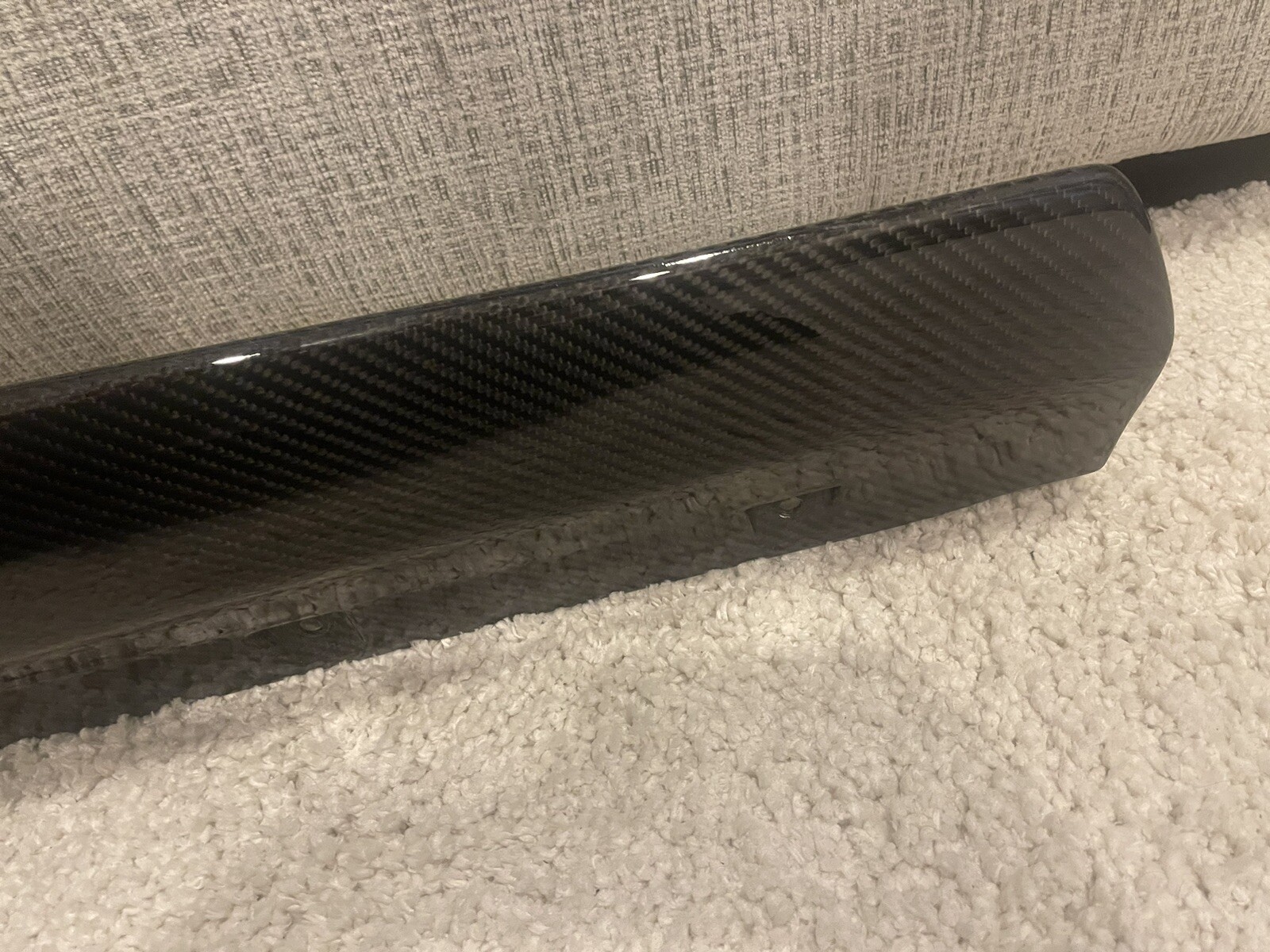 McLaren 600LT Right Rocker Panel Set Carbon Fiber OEM - Excellent Condition