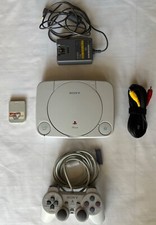 Official Sony PlayStation 1 PS1 Slim PSone Console Complete Controller MC.