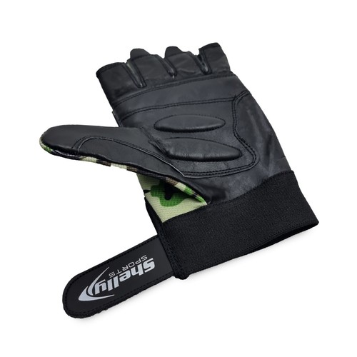 Shelly Rollstuhlhandschuhe fingerlose Fahrradhandschuhe mit rutschfestem Griff gepolstert - Bild 18 von 24