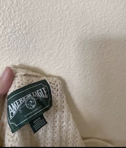 Vintage 90s Abercrombie & Fitch Oversized Sweater Coquette Cozy Soft Girl v y2k