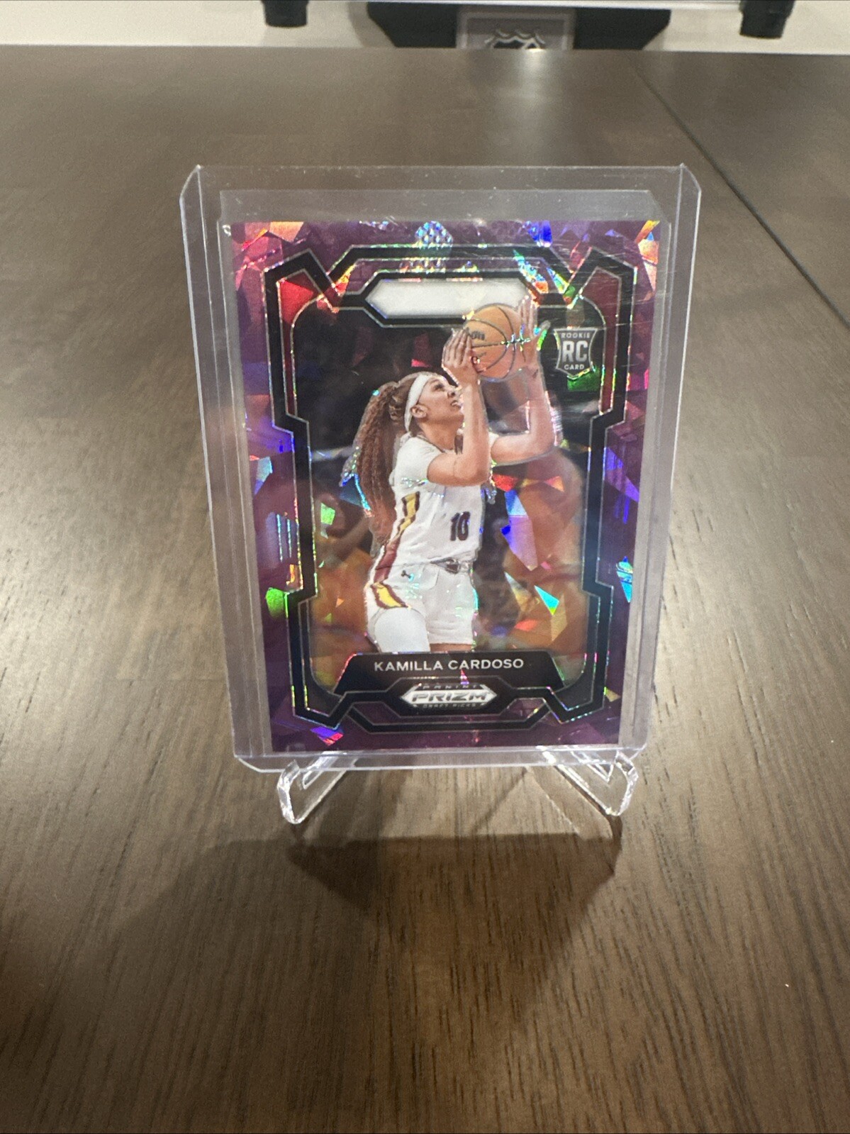 2024 Panini Prizm Draft Picks - Kamilla Cardoso #59 Purple Ice /149