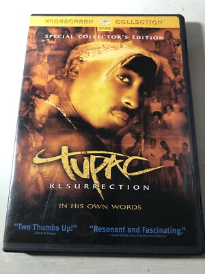 Tupac Resurrection (2003) DVD Music Documentary Tupac Shakur