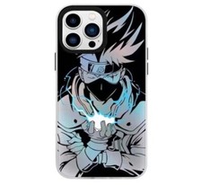 Anime Phone Case for iPhone with Laser Blue Light Effect Smooth Desig