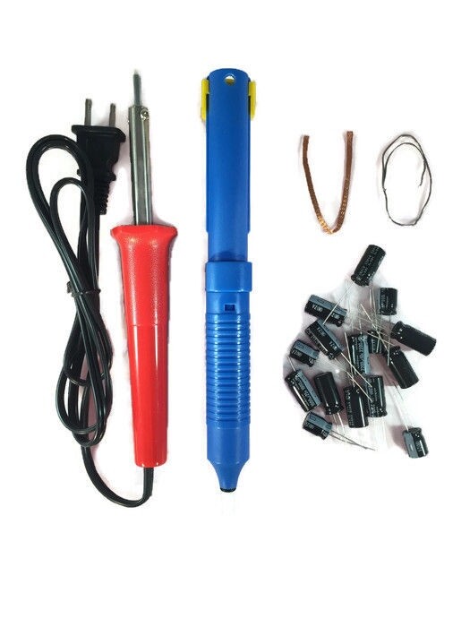 Daewoo L970-ARA TV/LCD Monitor CAPACITOR Repair Kit w/ Solder Iron