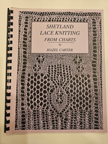 Shetland Lace Stricken aus Diagrammen von Hazel Carter Garn Vintage Knits