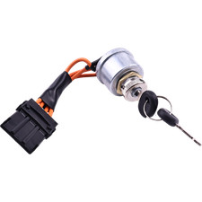 Ignition Key Switch 86569718 For New Holland 1530 1630 1725 1925 TC25 TC29 TC33