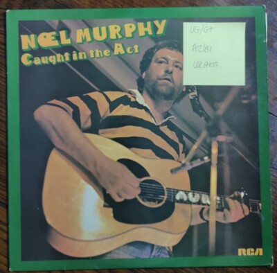 Noel Murphy Caught in the Act Vinyl Record VG/G+ PL25151 1978