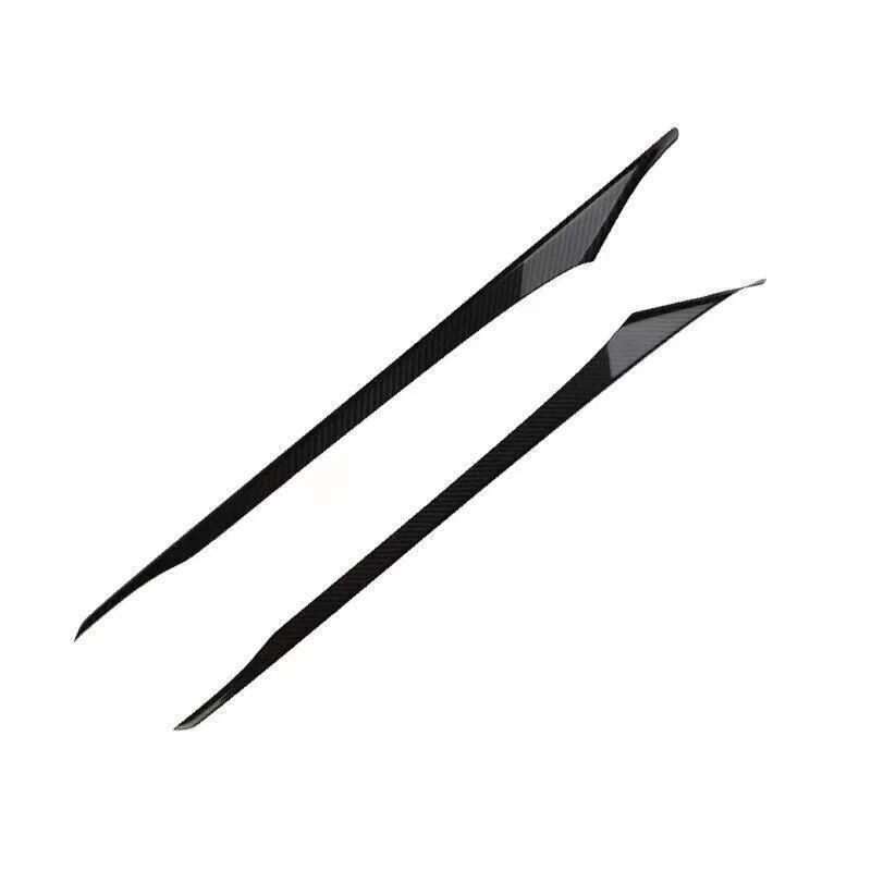 Tira de moldura de panel de puerta interior de auto de fibra de carbono para Lexus RC200t RC300 RC350 RC F Foto 3 de 4