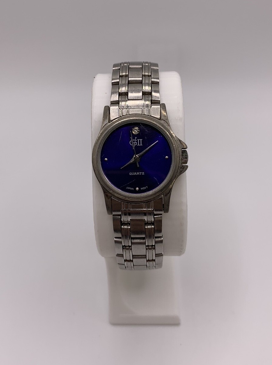 VG II Analog Wristwatch with Quartz Movement Gloria Vanderbilt Blue Face Watch Gloria Vanderbilt Quartz Watch Excellent condition IDR  main image 4