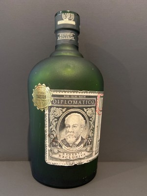 Ron Diplomatico Antiguo Reserva Exclusiva Ron-Rum-Rhum Empty Bottle Man Cave