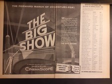 The Big Show Rare Original 20th Century Fox Promo Poster Ad Framed!