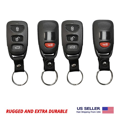 2X Cabezal Remoto Llavero Para Hyundai Kia con 4 Botones - Imagen 2 de 2