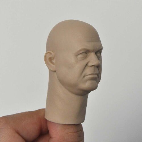 1/6 Scale Daredevil Gangster Unpainted Head Carved For 12'' Male Figure Body  - Picture 1 of 4