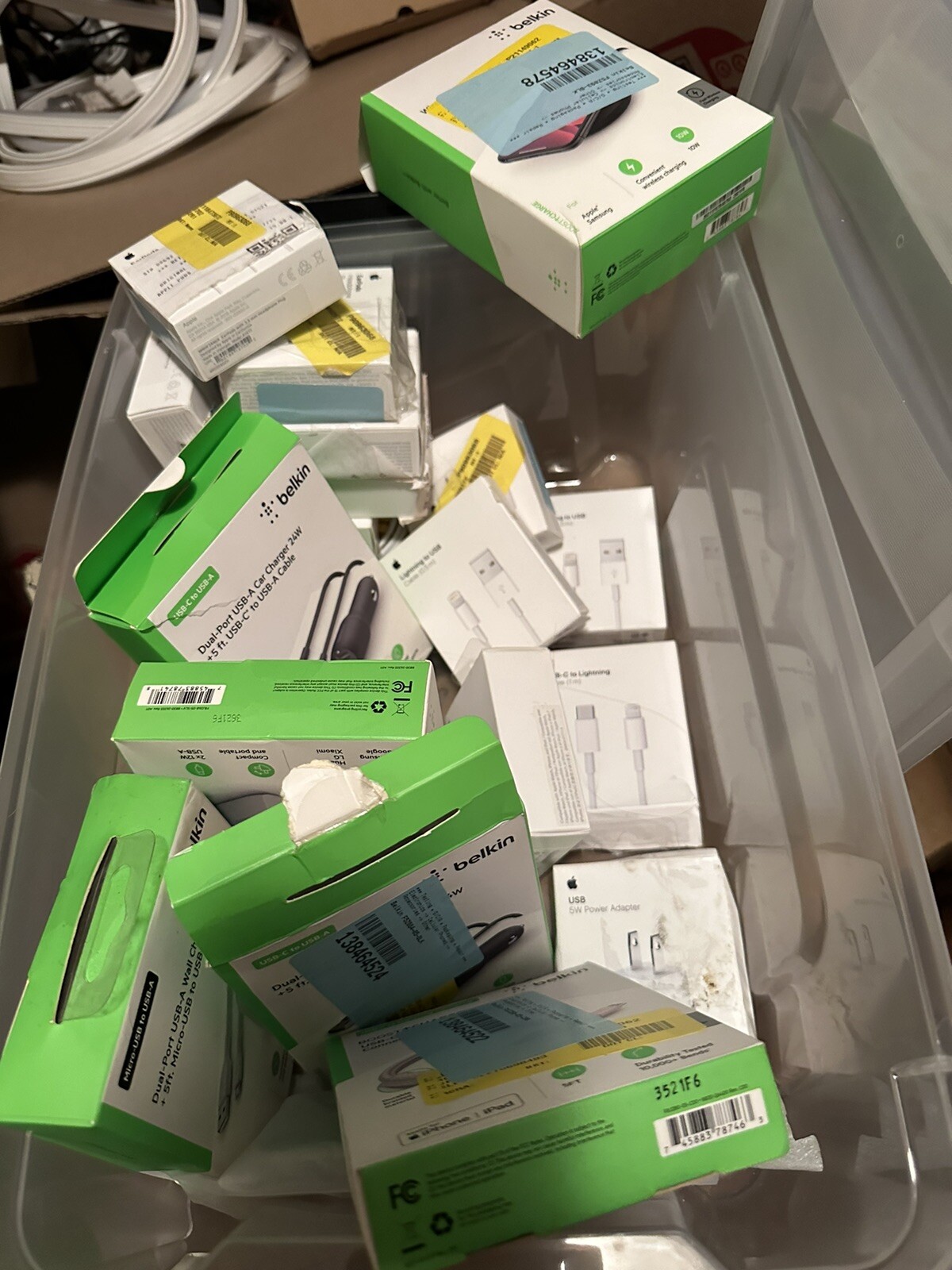 100% Authentic - $200+ Value Electronics & Accessories Bundle Box Apple ...