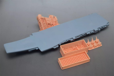 3d Printed 1/700 Indian Navy INS Vikrant (R11) Aircraft Carrier