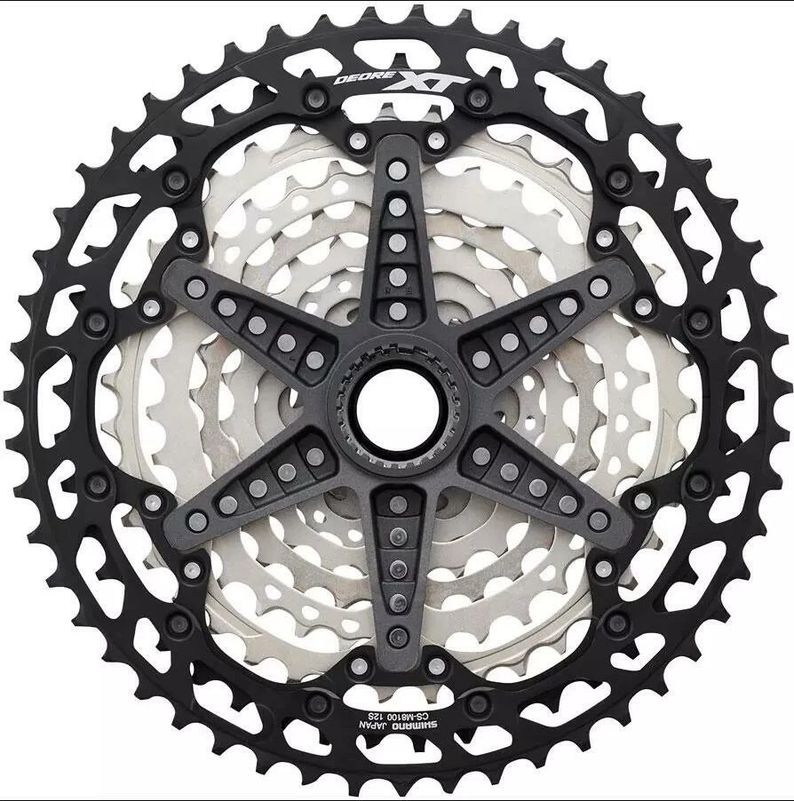 SHIMANO XT CS-M8100 12-Speed Cassette MTB 10-45 / 51T Micro Spline - Image 3 of 4