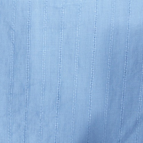 Claiborne Tunic Women's Size Medium 100% Linen Blue Oversized Lagenlook Beachy - Picture 10 of 11