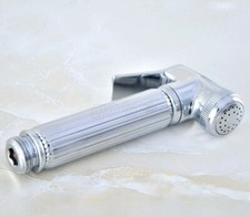 Polished Chrome Brass Bathroom Hand Held Shower Head Spray Bidet Spray Ghh036