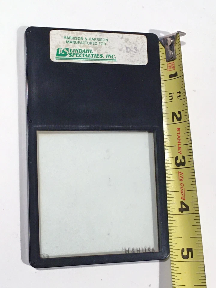 LINDAHL / H&H DIFFUSION D #3 Drop in Lens Filter square 3X3" - Image 2 of 3