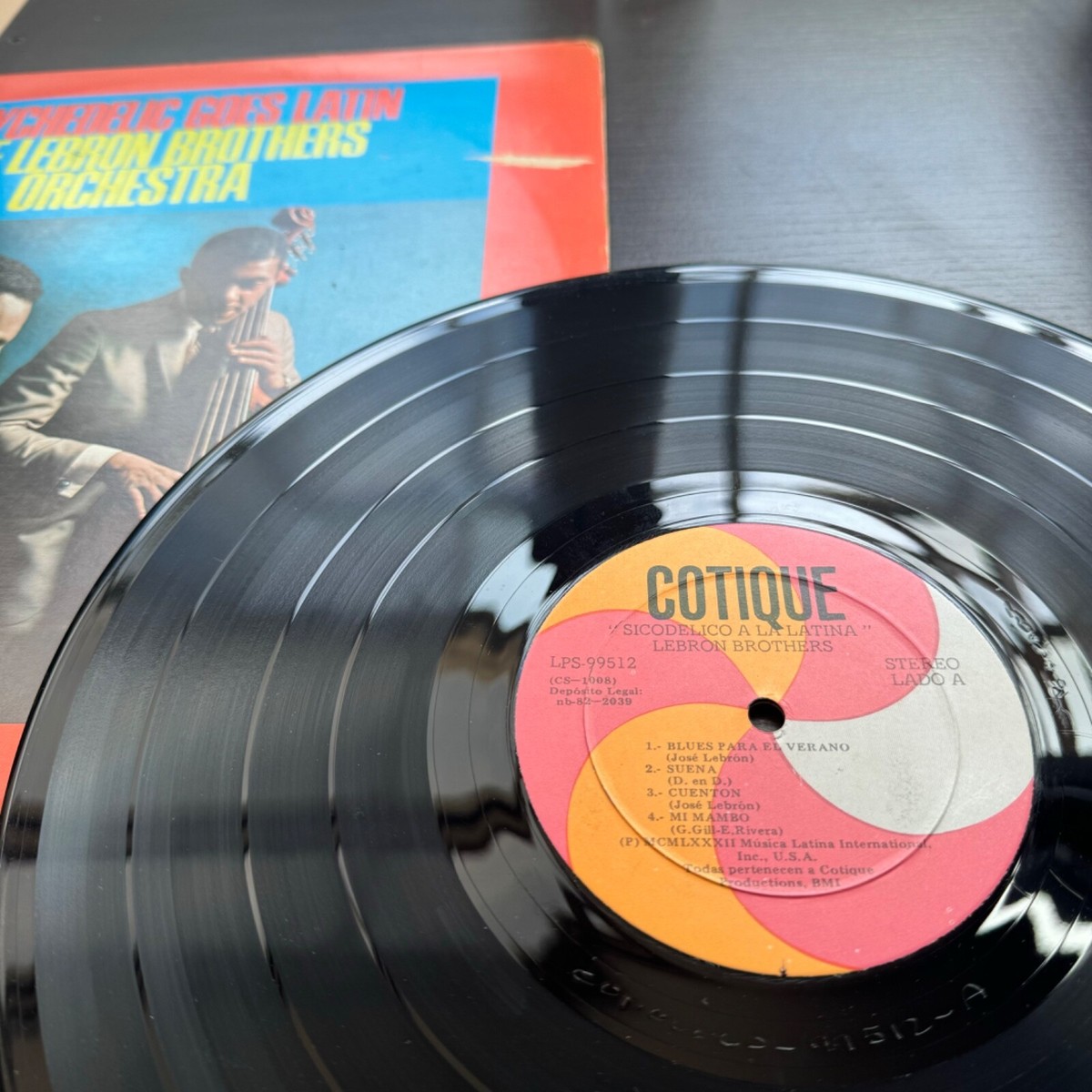 The Lebron Brothers Orchestra ‎– Psychedelic Goes Latin HARD