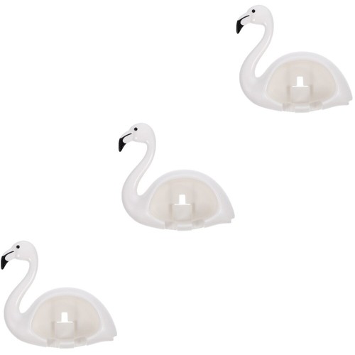 Set of 3 Bathroom Wall Toothbrush Flamingo Closet Organizer Hanging eBay