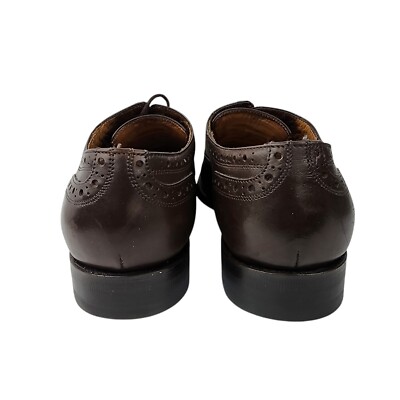 Gucci Brown Oxford Brogue Leather Shoes Goodyear Soles Size 6 Gucci Brown Oxford Brogue Leather Shoes Goodyear Soles Size  main image 3