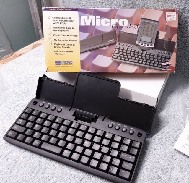 Palm m500 m505 m125 Keyboard by Micro - New Open Box - No Batteries Needed