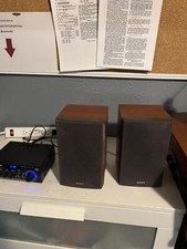 Altoparlanti da scaffale Sony in legno rosso per CMT-NEZ30