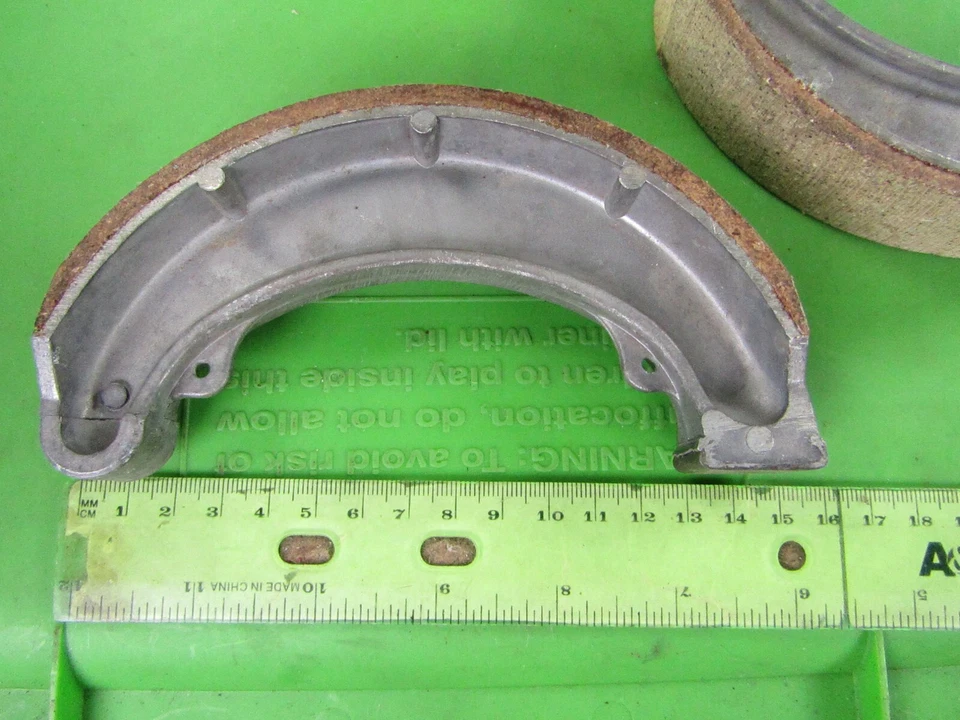 Zapatas de freno Vesrah 🔥Honda CB350 SL350 CB360 CB400 CM400🔥Igual que EBC 314🔥NOS Foto 4 de 4