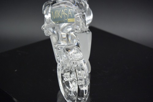 Figurina moto sportiva Mikasa Crystal Classic Yamaha Germania Ovest - Foto 6 di 6