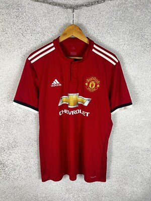 Maillot Third Manchester United 2017-2018 – Taille 11-12 Ans – Adidas – Gris