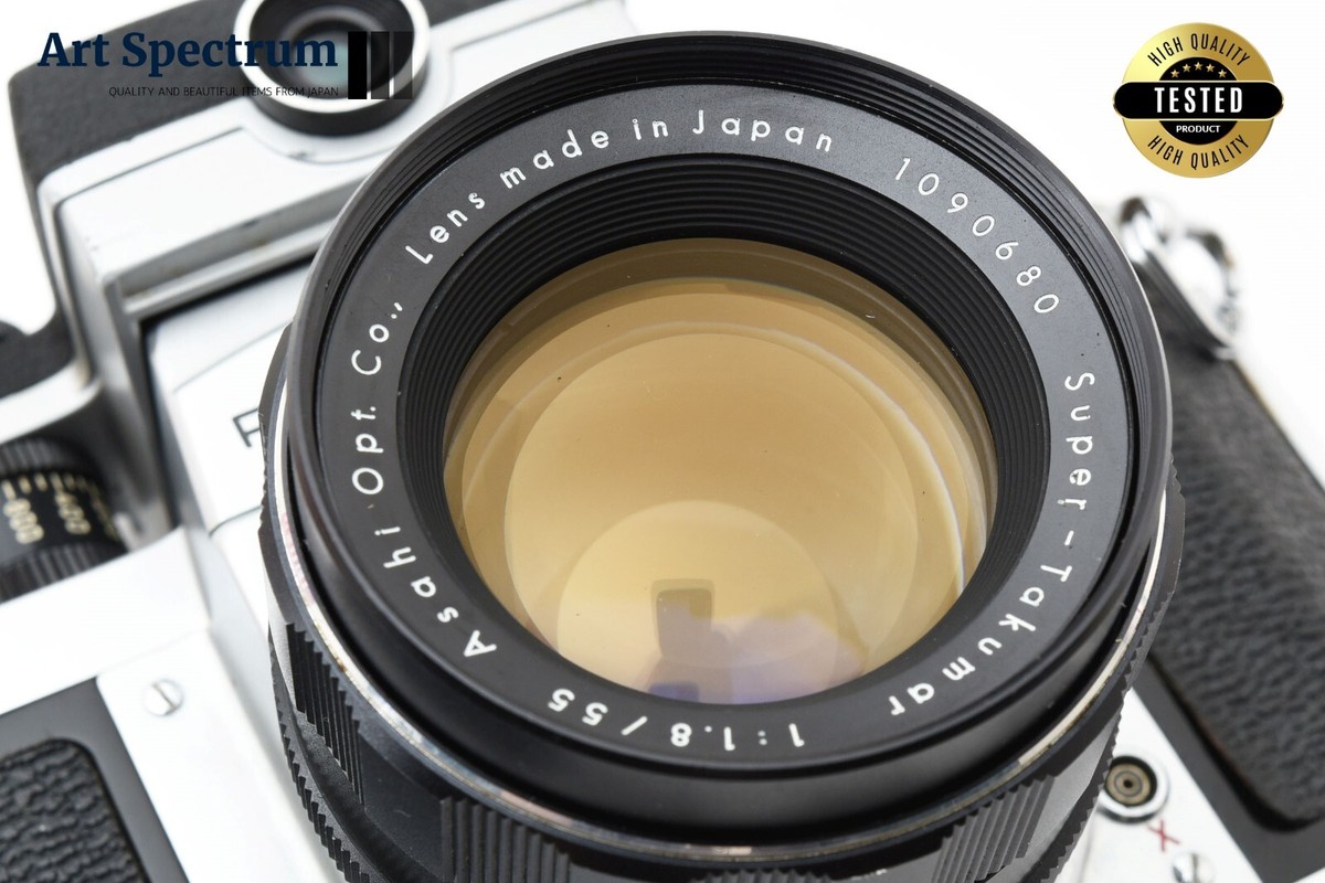 N Mint] Asahi Pentax S2 + Light Meter + Super-Takumar 55mm