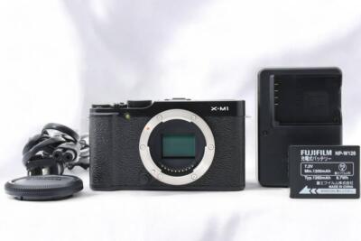 MINT] Fujifilm X-M1 Digital Camera Black Body 16.3MP APS-C w