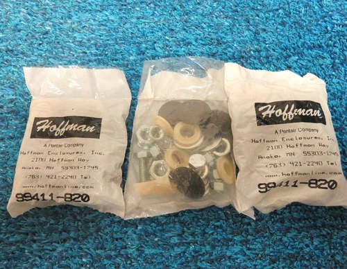 lot 3x Hoffman 99411-820 Enclosure Accessory Kit