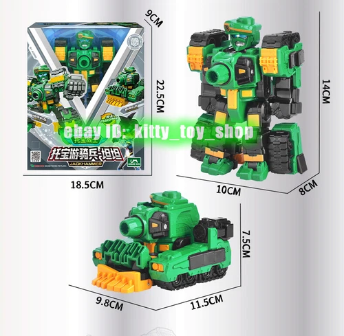 Tobot V Galaxy Detectives 5" Transform Figur Jungen Spielzeugauto LKW Fahrzeug Q Roboter - Bild 4 von 21