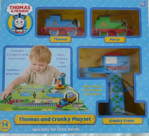 thomas & friends thomas and cranky playset**brand new**