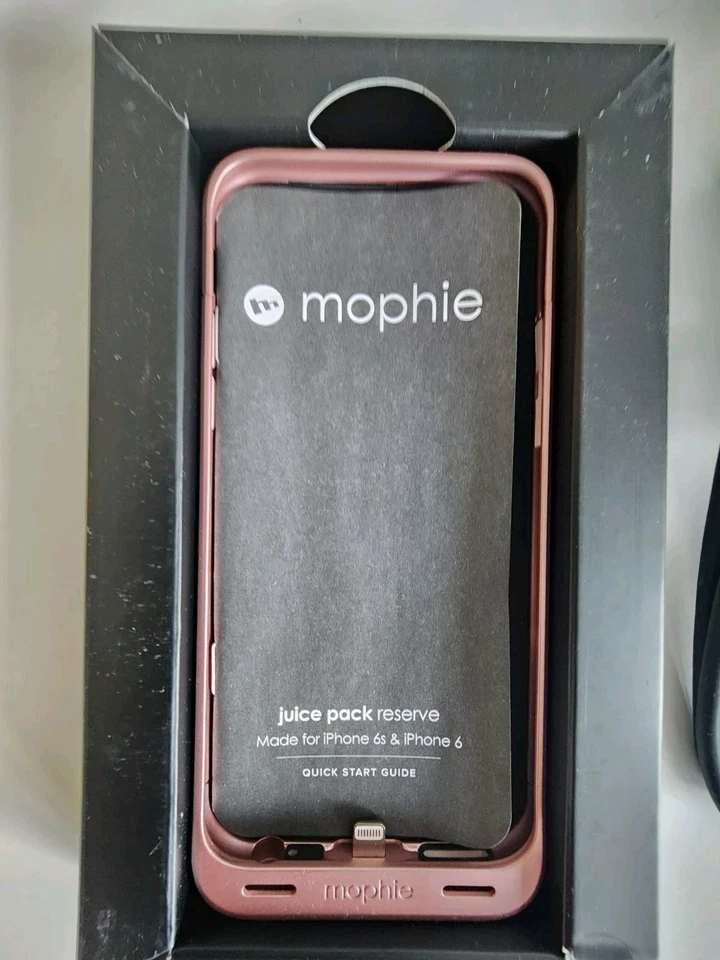 FUNDA BATERÍA EXTERNA MOPHIE JUICE PACK AIR GOLD PARA APPLE IPHONE 6 Y 6s Foto 3 de 3