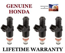 Genuine Honda 4x Fuel Injectors For Honda Accord Cr-v Element 2.4l Acura Rsx 2.0